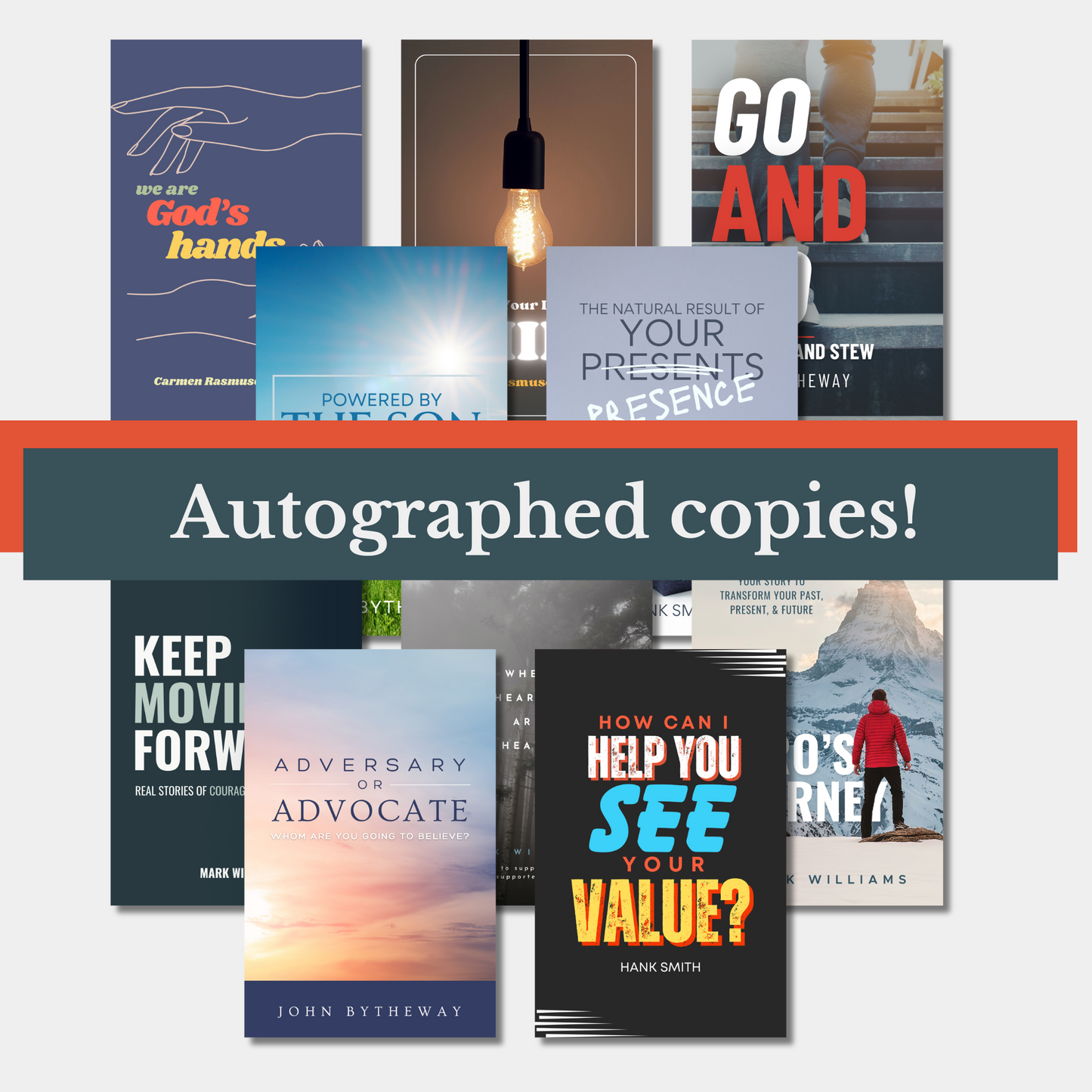 LOW STOCK: Autographed Booklet Bundle