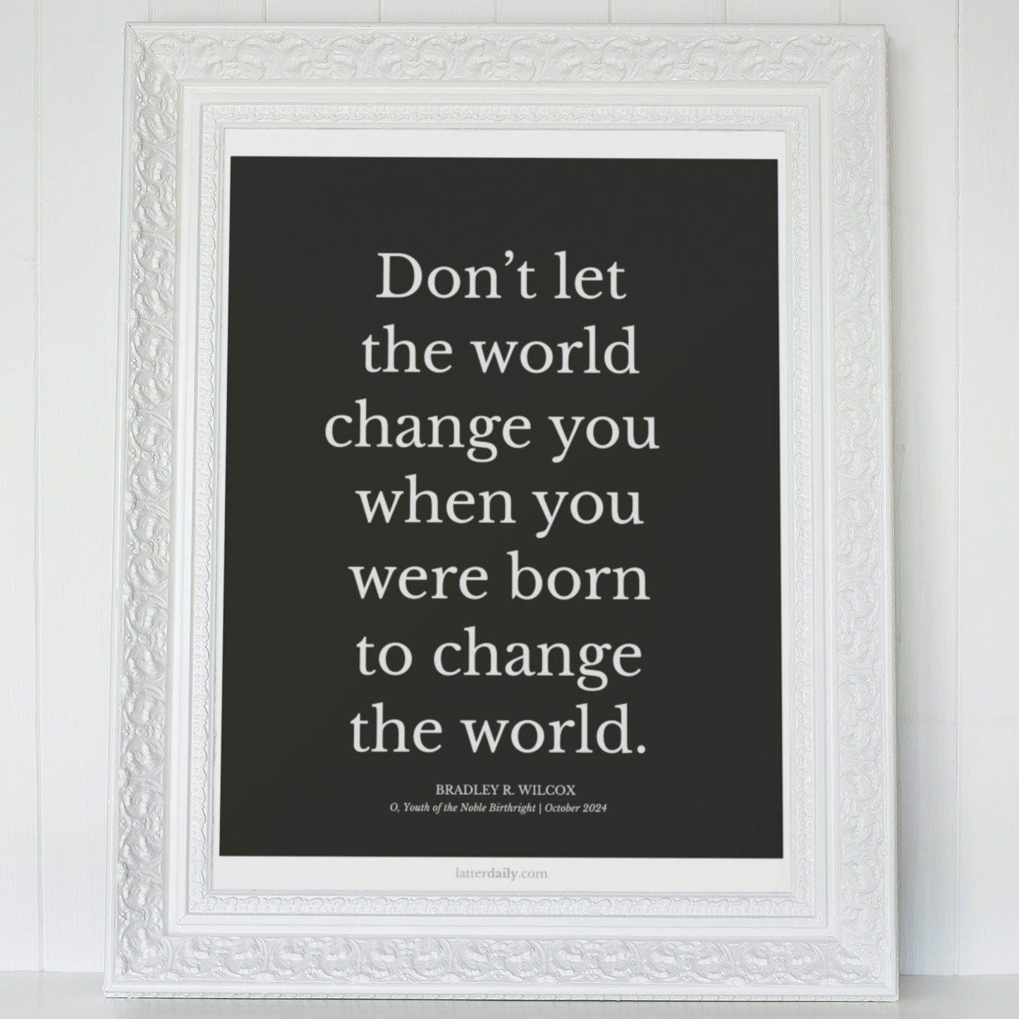 Made to Change the World: Bradley R. WIlcox | Printable PDF