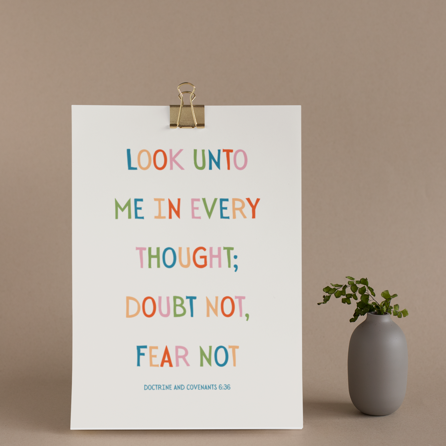 Look Unto Me: LatterDaily | Printable PDF