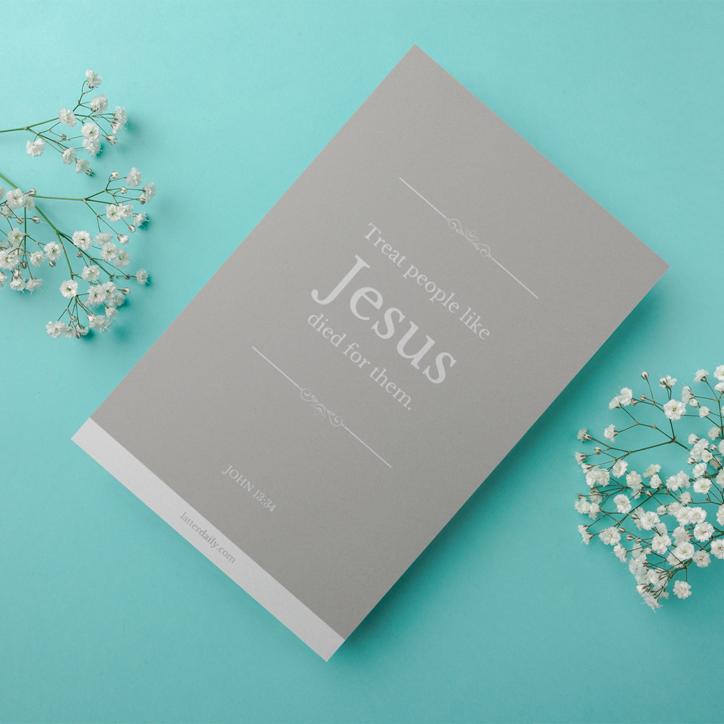 Treat People Like Jesus Died For Them: LatterDaily | Printable PDF