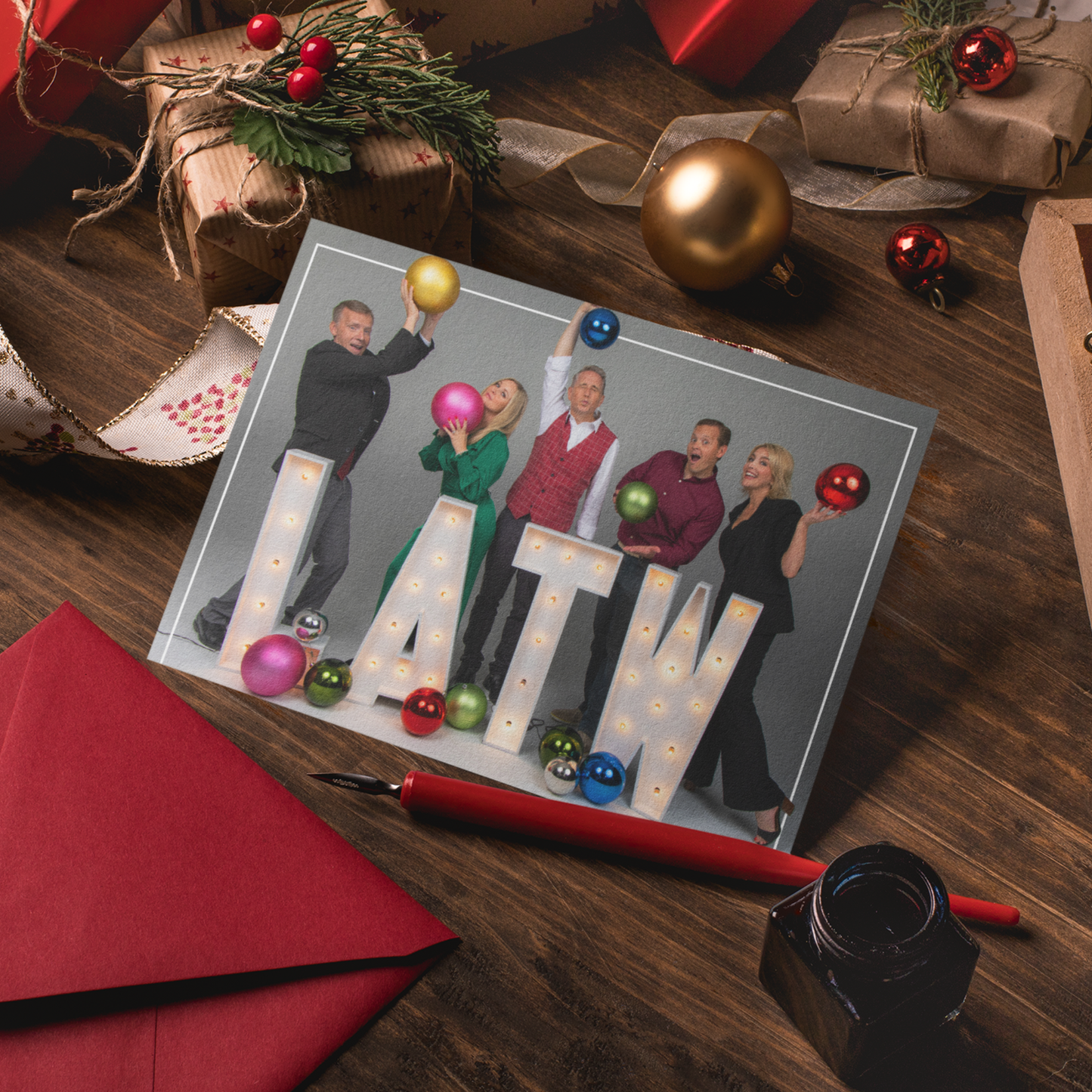 Laughing All The Way Postcards: Set of 10