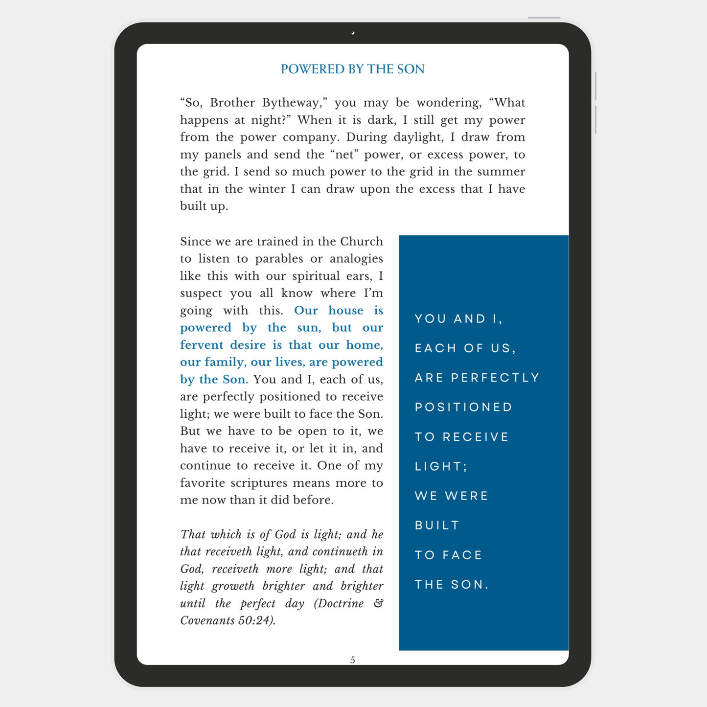 Powered By The Son (eBook)