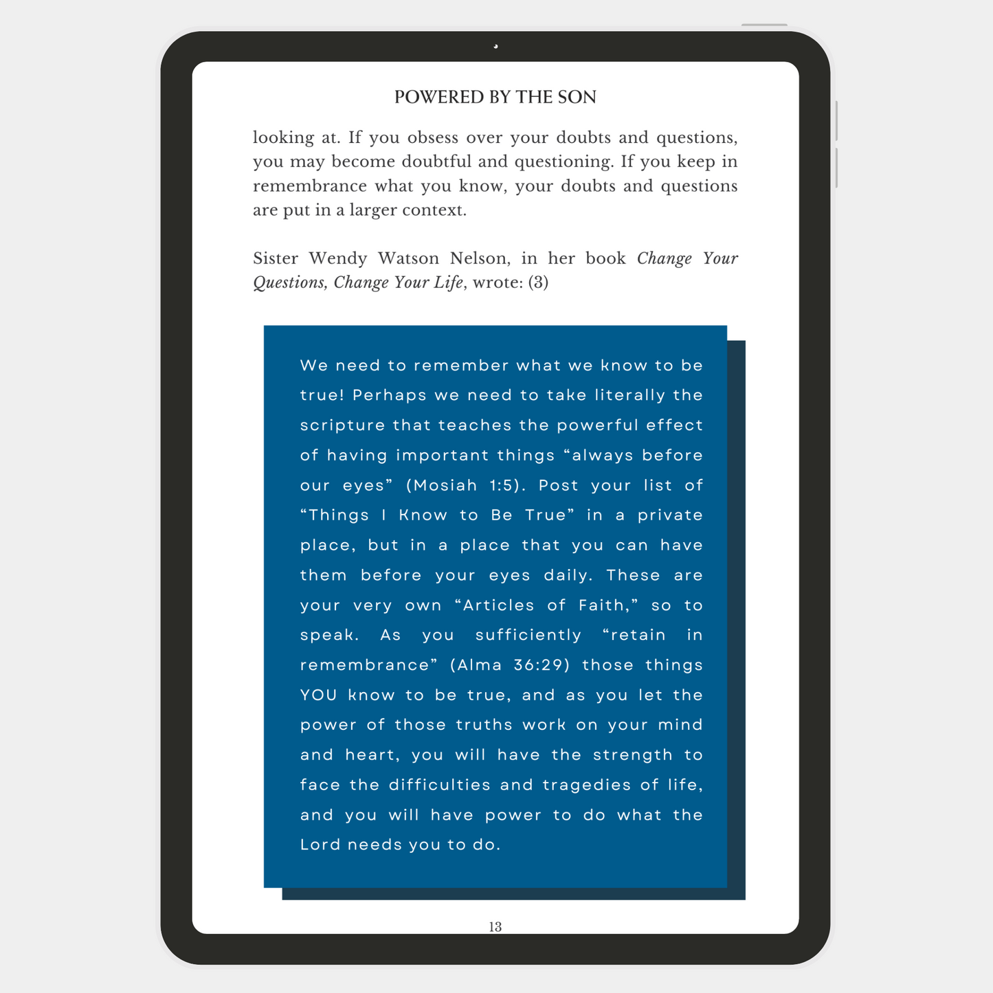 Powered By The Son (eBook)