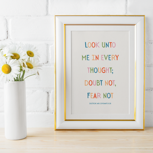 Look Unto Me: LatterDaily | Printable PDF