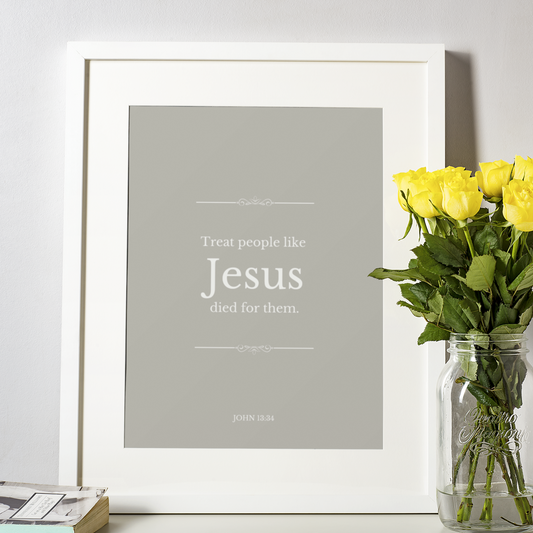 Treat People Like Jesus Died For Them: LatterDaily | Printable PDF